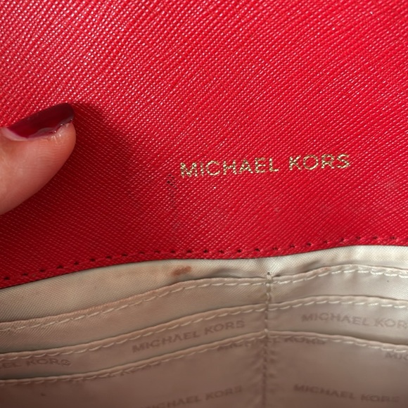 Red Michael Kors Crossbody - Picture 6 of 12